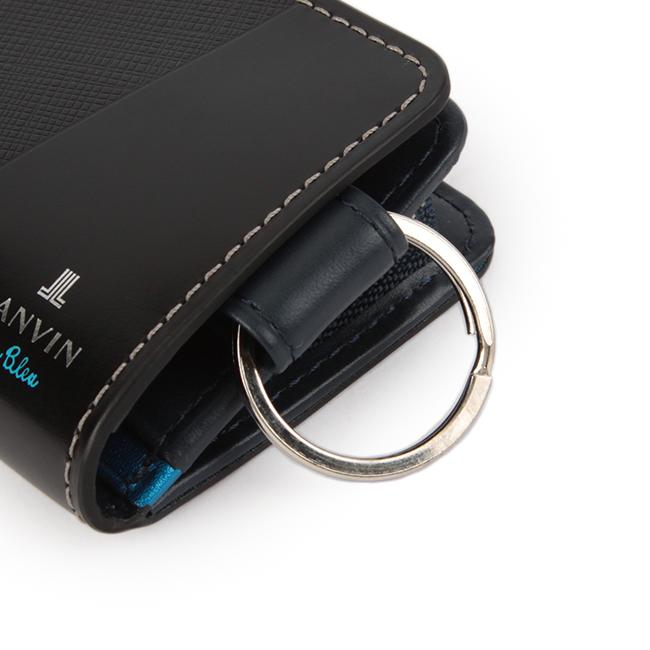 ランバンオンブルー パーシャル キーケース キーホルダー LANVIN en Bleu lenb-555611