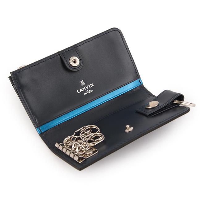 ランバンオンブルー パーシャル キーケース キーホルダー LANVIN en Bleu lenb-555611