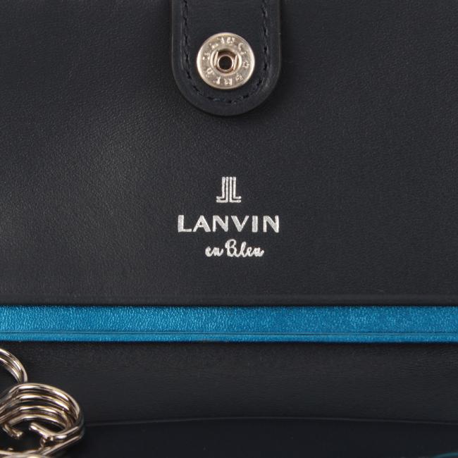 ランバンオンブルー パーシャル キーケース キーホルダー LANVIN en Bleu lenb-555611