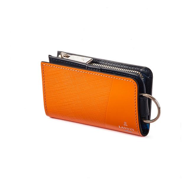 ランバンオンブルー パーシャル キーケース キーホルダー LANVIN en Bleu lenb-555611