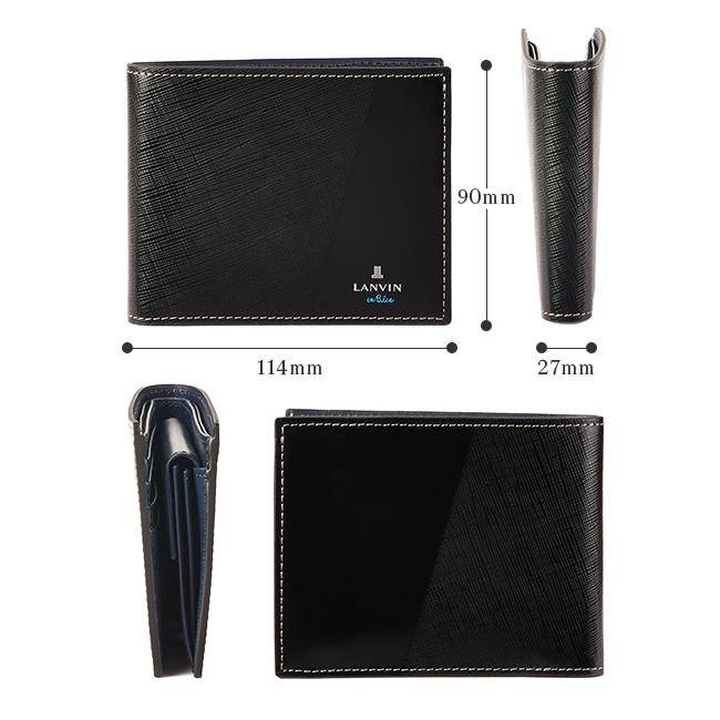 ランバンオンブルー パーシャル 二つ折り財布 LANVIN en Bleu lenb-555613