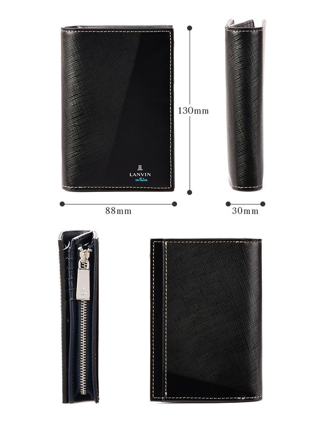 ランバンオンブルー パーシャル 二つ折り財布 LANVIN en Bleu lenb-555614