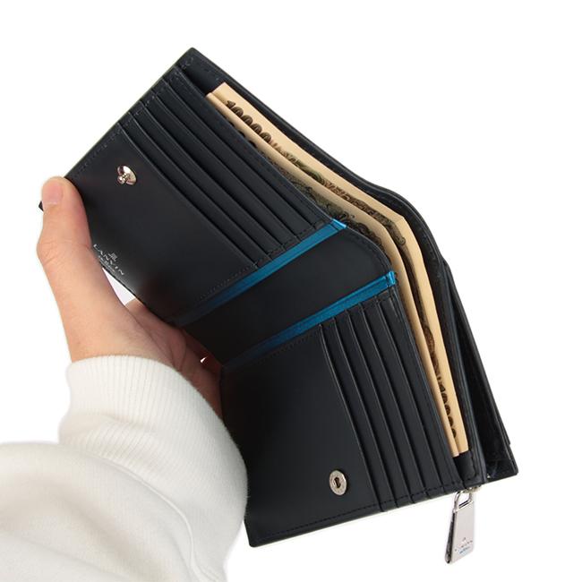 ランバンオンブルー パーシャル 二つ折り財布 LANVIN en Bleu lenb-555614