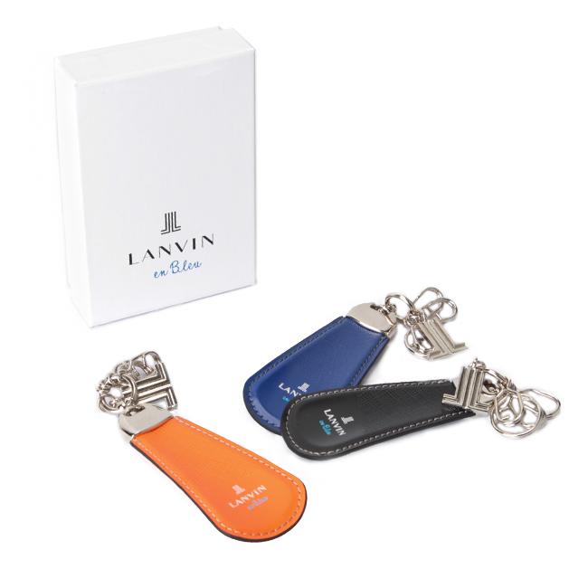 ランバンオンブルー パーシャル キーケース キーホルダー LANVIN en Bleu lenb-555617