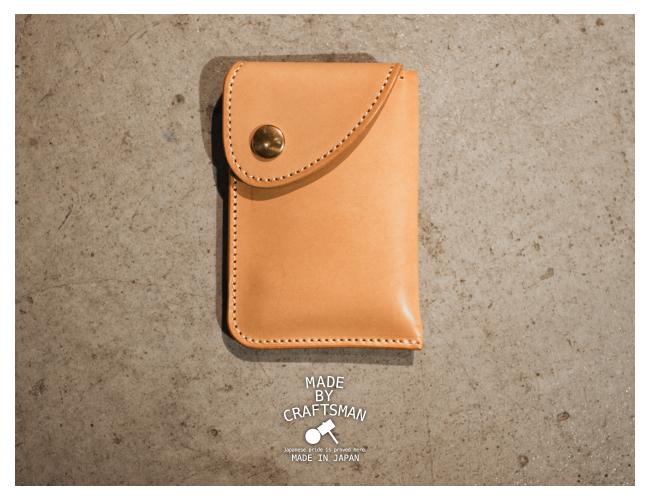 メイドバイクラフトマン ブッテーロ【クラフトマン×クランプ】 カードケース 名刺入れ MADE BY CRAFTSMAN mbc-b203