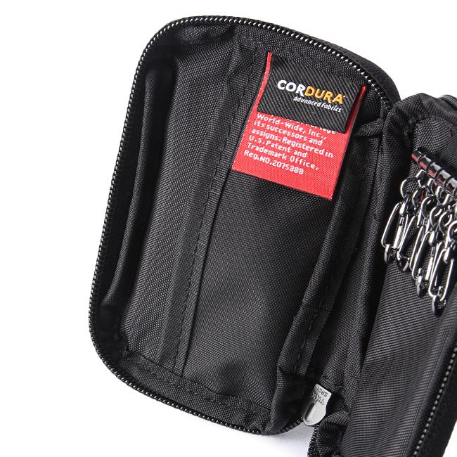 マンハッタンポーテージ ブラックレーベル ツイルナイロン キーケース キーホルダー Manhattan Portage BLACK LABEL mp1035twlbl