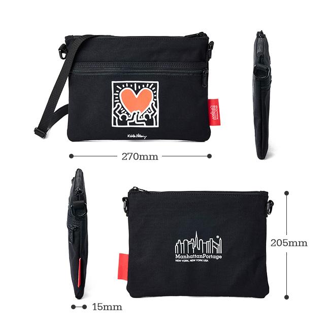 マンハッタンポーテージ キースヘリング【LTD】 サコッシュ Manhattan Portage mp1084cvlkh21