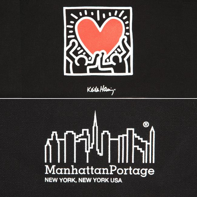 マンハッタンポーテージ キースヘリング【LTD】 サコッシュ Manhattan Portage mp1084cvlkh21