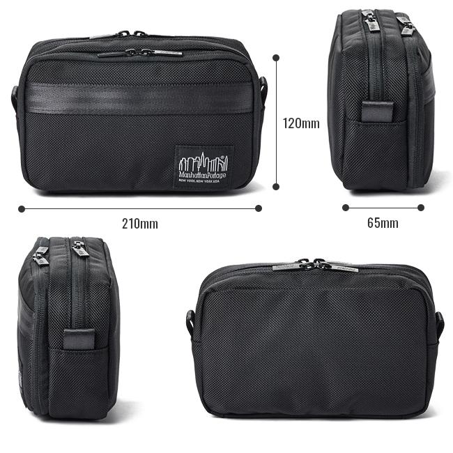 マンハッタンポーテージ ブラックレーベル バリスティック ポーチ Manhattan Portage BLACK LABEL mp1087bl