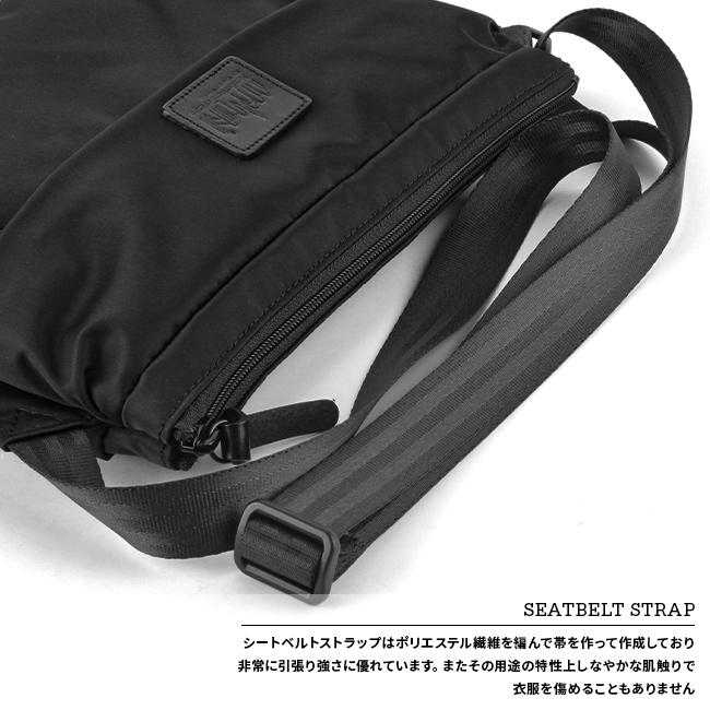 マンハッタンポーテージ ブラックレーベル ツイルナイロン サコッシュ Manhattan Portage BLACK LABEL mp1095twlbl