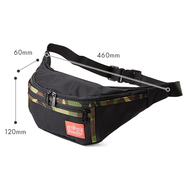 マンハッタンポーテージ 2トーン ウエストバッグ Manhattan Portage mp1101-mul-b
