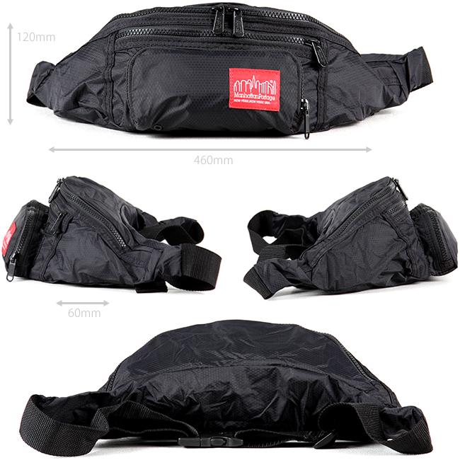 マンハッタンポーテージ パッカブルコレクション ウエストバッグ Manhattan Portage mp1101pkb