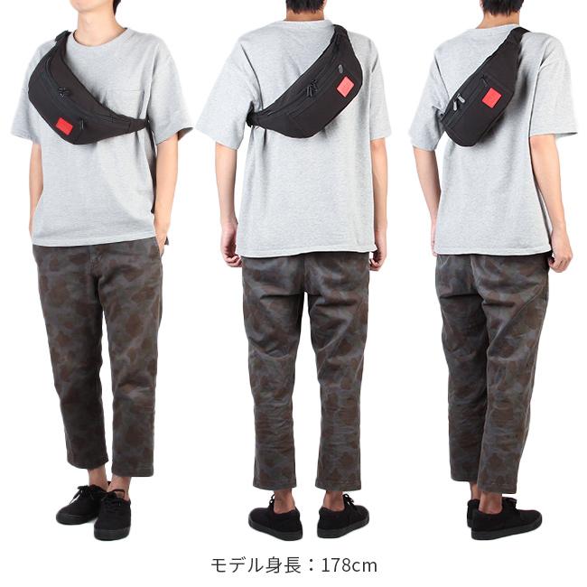 マンハッタンポーテージ ワックスナイロン ウエストバッグ Manhattan Portage mp1101wxn