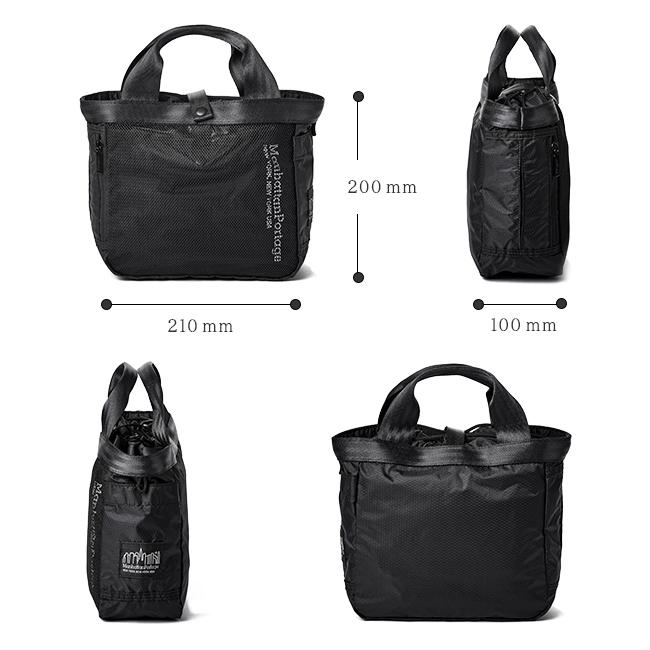 マンハッタンポーテージ ブラックレーベル リップストップ トートバッグ Manhattan Portage BLACK LABEL mp1339rsnbl