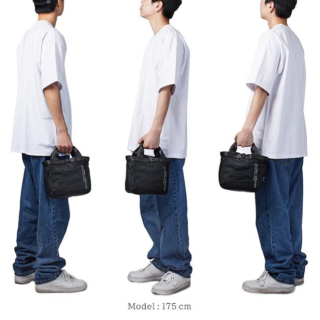 マンハッタンポーテージ ブラックレーベル リップストップ トートバッグ Manhattan Portage BLACK LABEL mp1339rsnbl