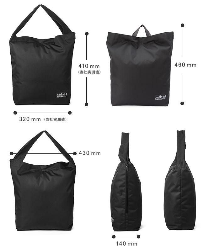 マンハッタンポーテージ ブラックレーベル コーデュラ305P トートバッグ Manhattan Portage BLACK LABEL mp1371-305pbl