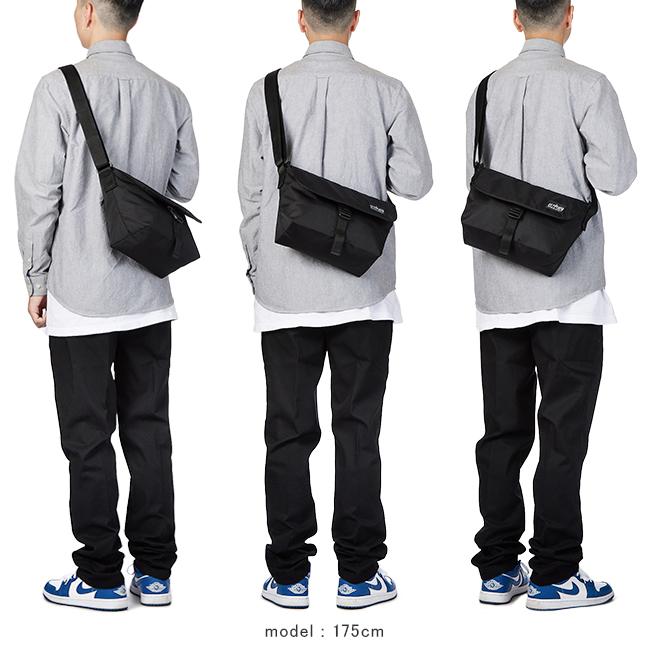 マンハッタンポーテージ ブラックレーベル コーデュラ305P メッセンジャーバッグ Manhattan Portage BLACK LABEL mp1441-305pbl