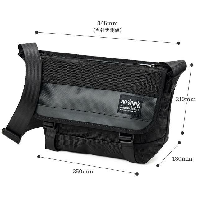 マンハッタンポーテージ ブラックレーベル ツイル メッセンジャーバッグ Manhattan Portage BLACK LABEL mp1441bl