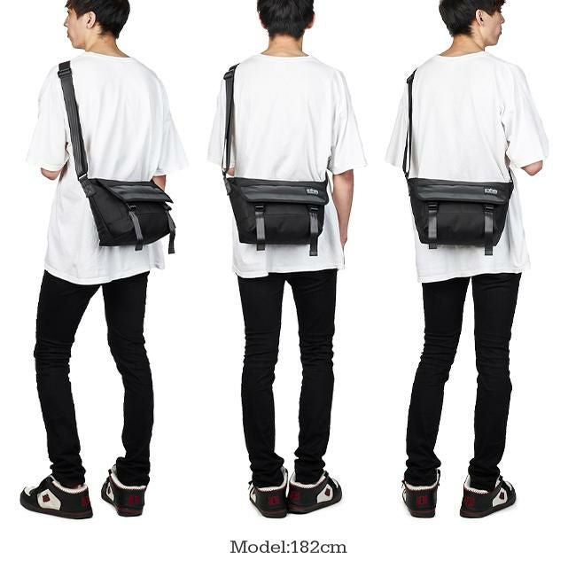 マンハッタンポーテージ ブラックレーベル ツイル メッセンジャーバッグ Manhattan Portage BLACK LABEL mp1441bl