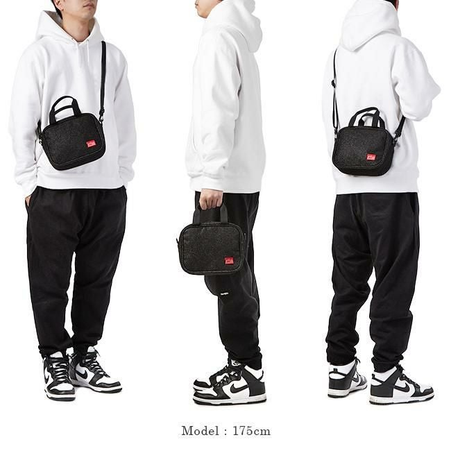 マンハッタンポーテージ ミッドナイトジャクリーン ショルダーバッグ Manhattan Portage mp1495mdn