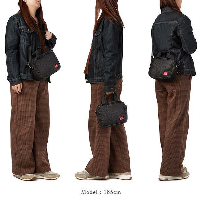 マンハッタンポーテージ ミッドナイトジャクリーン ショルダーバッグ Manhattan Portage mp1495mdn