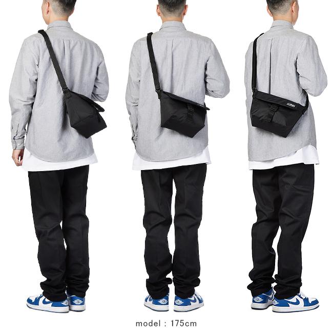 マンハッタンポーテージ ブラックレーベル CORDURA 305P メッセンジャーバッグ Manhattan Portage BLACK LABEL mp1603-305pbl