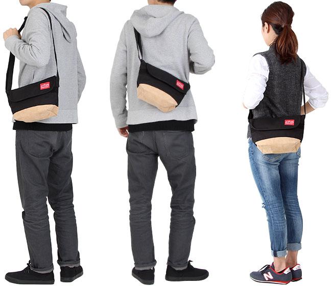 マンハッタンポーテージ スウェードファブリック メッセンジャーバッグ Manhattan Portage mp1603sd12