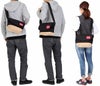 マンハッタンポーテージ スウェードファブリック メッセンジャーバッグ Manhattan Portage mp1605jrsd12