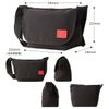 マンハッタンポーテージ ワックスナイロン メッセンジャーバッグ Manhattan Portage mp1605jrwxn