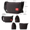 マンハッタンポーテージ ワックスナイロン メッセンジャーバッグ Manhattan Portage mp1605jrwxn