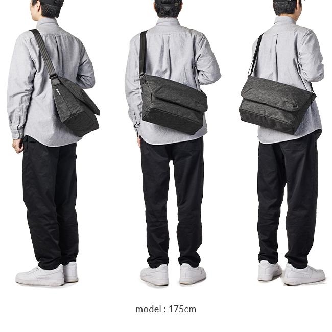 マンハッタンポーテージ ブラックレーベル コーデュラオックスフォード メッセンジャーバッグ Manhattan Portage BLACK LABEL mp1698oxfbl