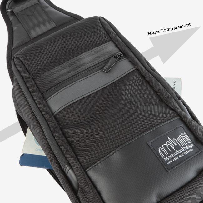 マンハッタンポーテージ ブラックレーベル バリスティック ボディバッグ Manhattan Portage BLACK LABEL mp1921bl-bb