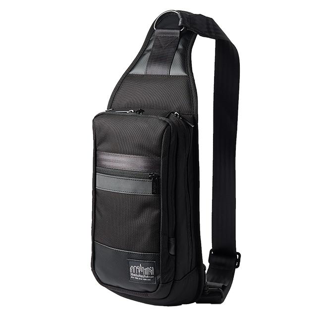 BLACK LABEL ボディバッグ チェック柄 ナイロンコンビカルゼシャドークレストブリッジチェックビジネスボディ