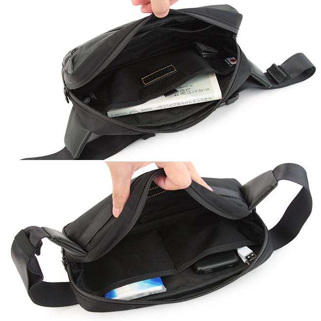 マスターピース プログレスコーティングVer ウエストバッグ master-piece mspc-02395-sc