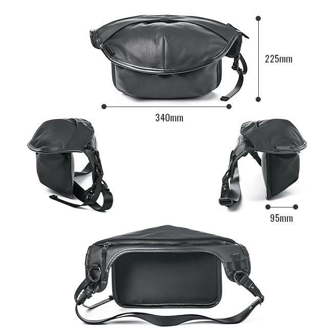 マスターピース フェイスレザーver. ボディバッグ master-piece mspc-02870-l