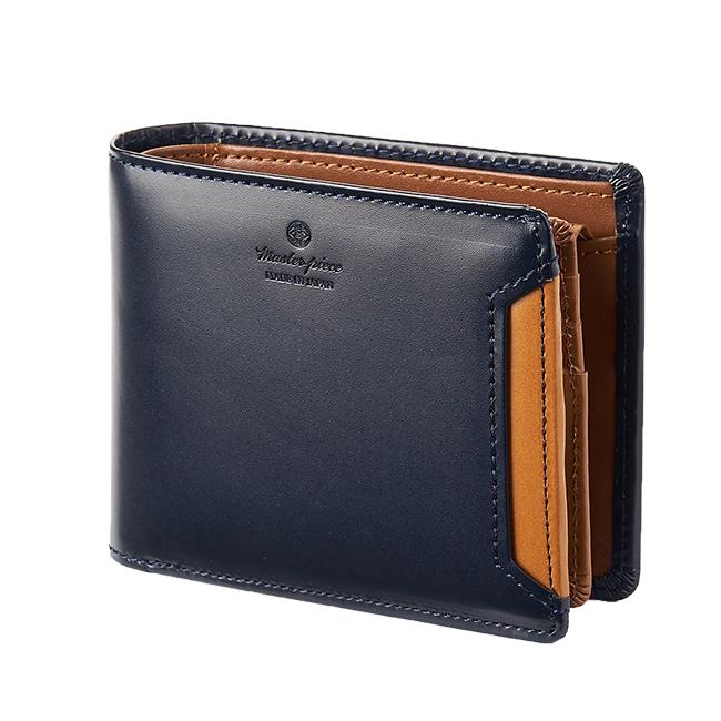 マスターピース ノッチ 二つ折り財布 master-piece mspc-223052