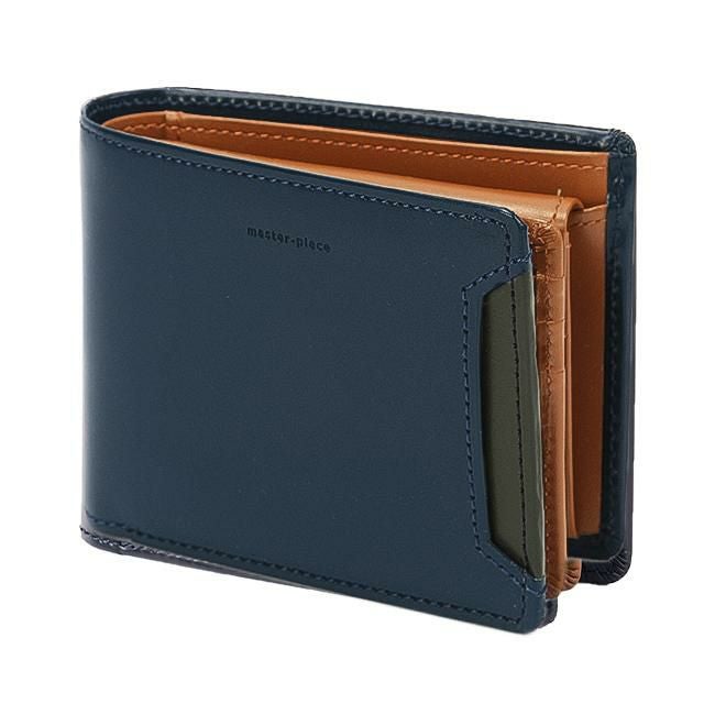 マスターピース ノッチ 二つ折り財布 master-piece mspc-223052