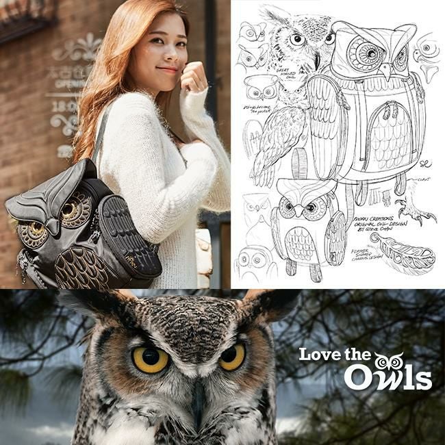 モーンクリエイションズ ミミズク リュック  owfl