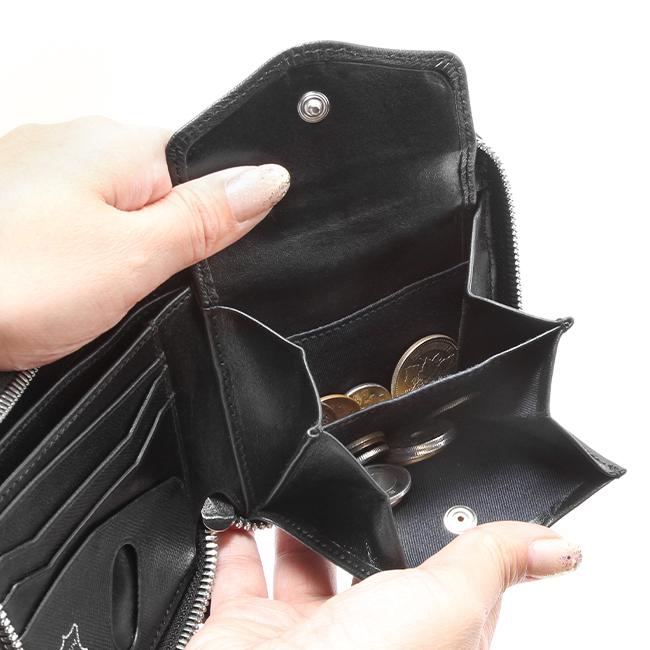 p.i.d エクリール 二つ折り財布  paz1502