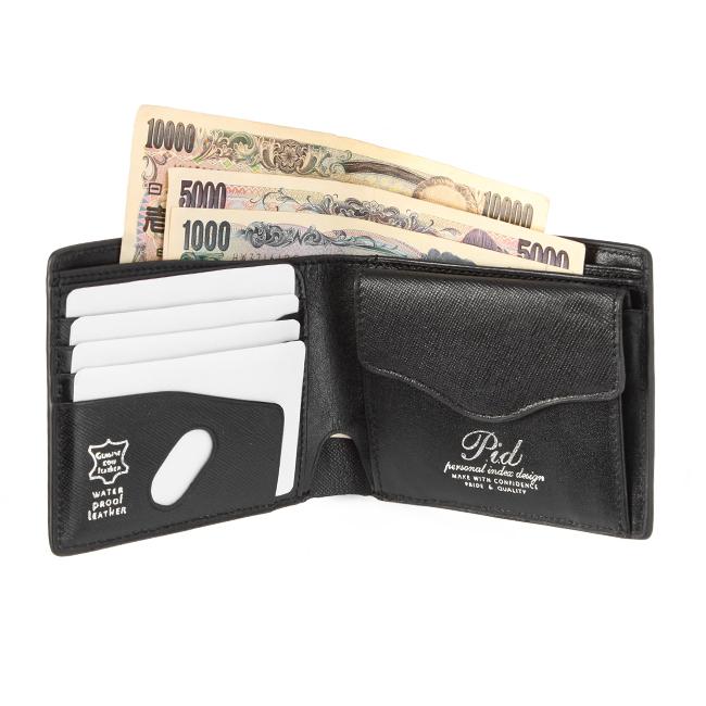p.i.d エクリール 二つ折り財布  paz1503