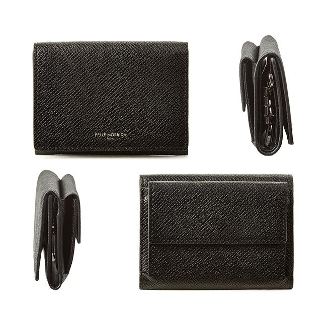 ペッレモルビダ バルカ オーバーロード 三つ折り財布 PELLE MORBIDA pm-ba322