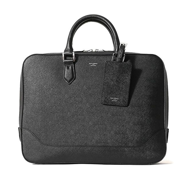 【美品】ペッレモルビダ キャピターノ 2way ブリーフケース レザー ブラック 未使用級✨ペッレモルビダ キャピターノ 2室 2way ブリーフケース