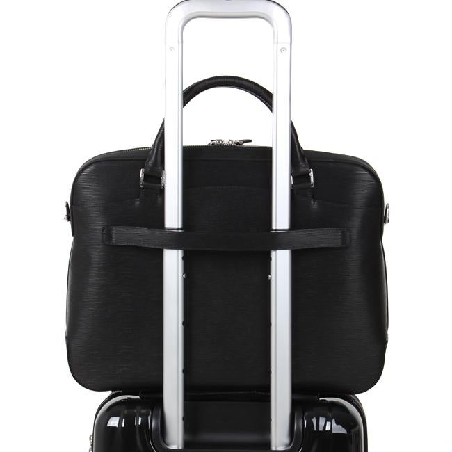 【美品】ペッレモルビダ　キャピターノ CA201-ブリーフバッグ　黒 ペッレモルビダ キャピターノ ビジネスバッグ ブリーケース PELLE