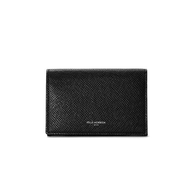 ペッレモルビダ 名刺入れ 型押しレザー PELLE MORBIDA PMO-BA305