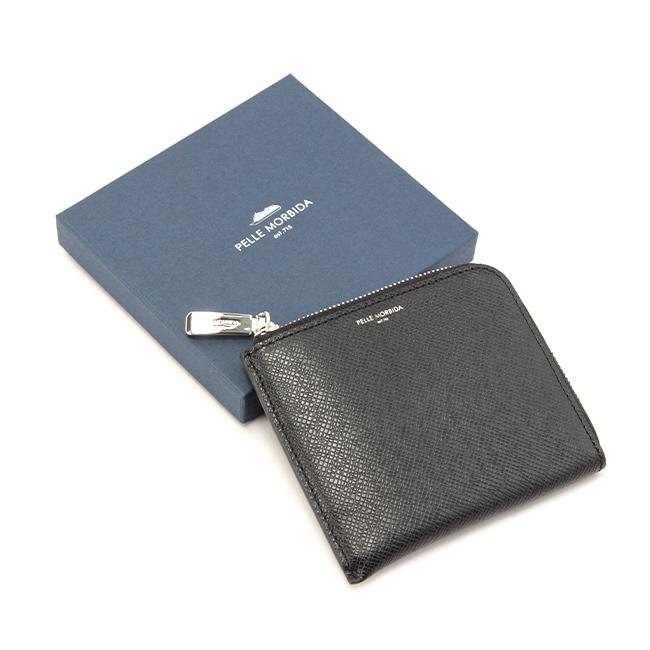 ペッレモルビダ L字ファスナー 半札サイズ PELLE MORBIDA PMO-BA313