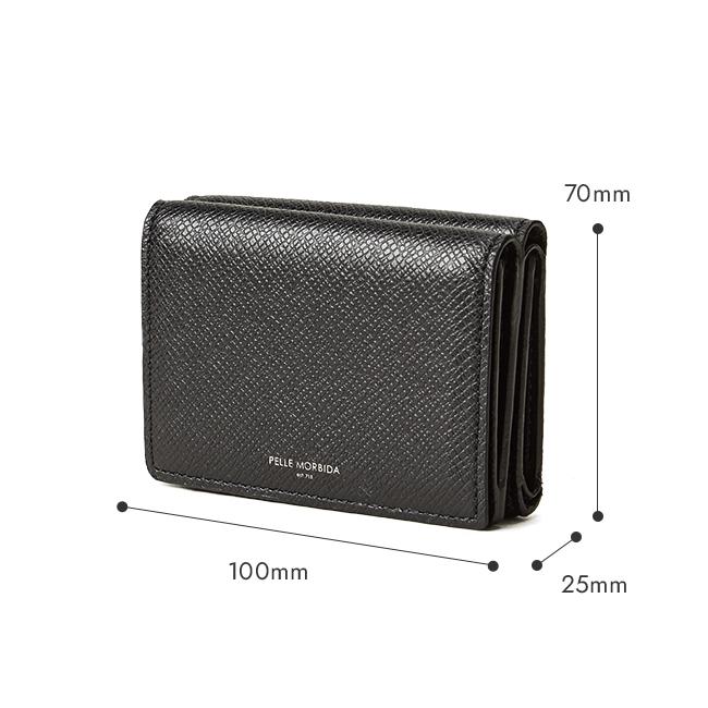 ペッレモルビダ バルカ オーバーロード 三つ折り財布 PELLE MORBIDA pmo-ba319