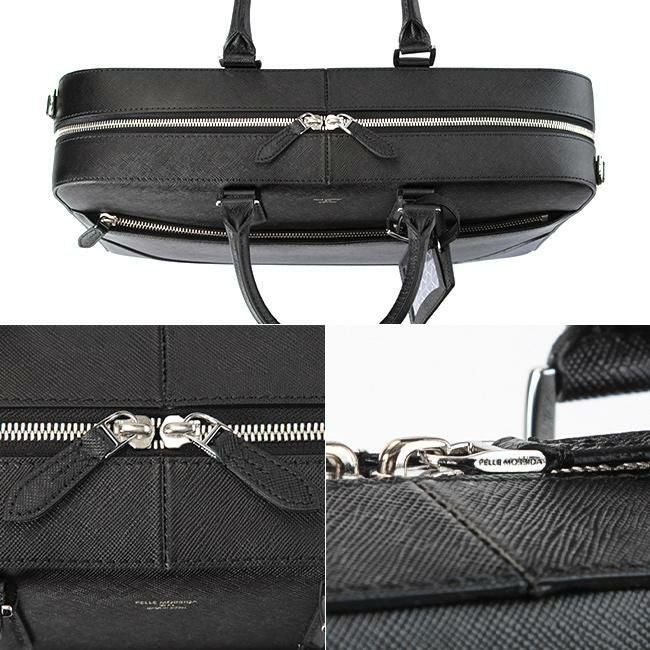 ペッレモルビダ キャピターノ ブリーフケース PELLE MORBIDA pmo-ca013a