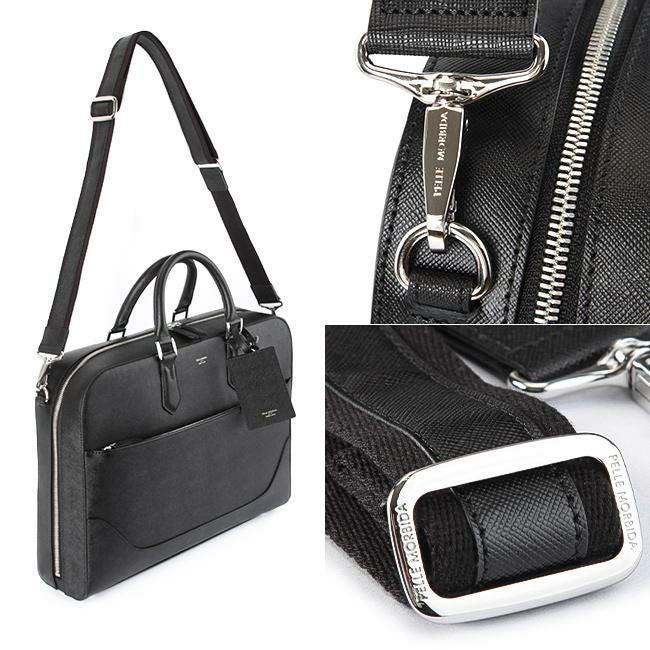 ペッレモルビダ キャピターノ ブリーフケース PELLE MORBIDA pmo-ca013a