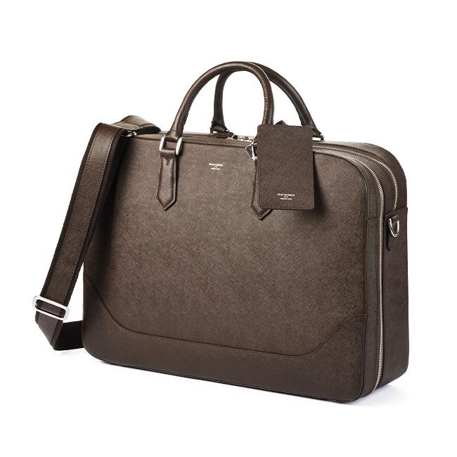 ペッレモルビダ キャピターノ ブリーフケース PELLE MORBIDA pmo-ca014a