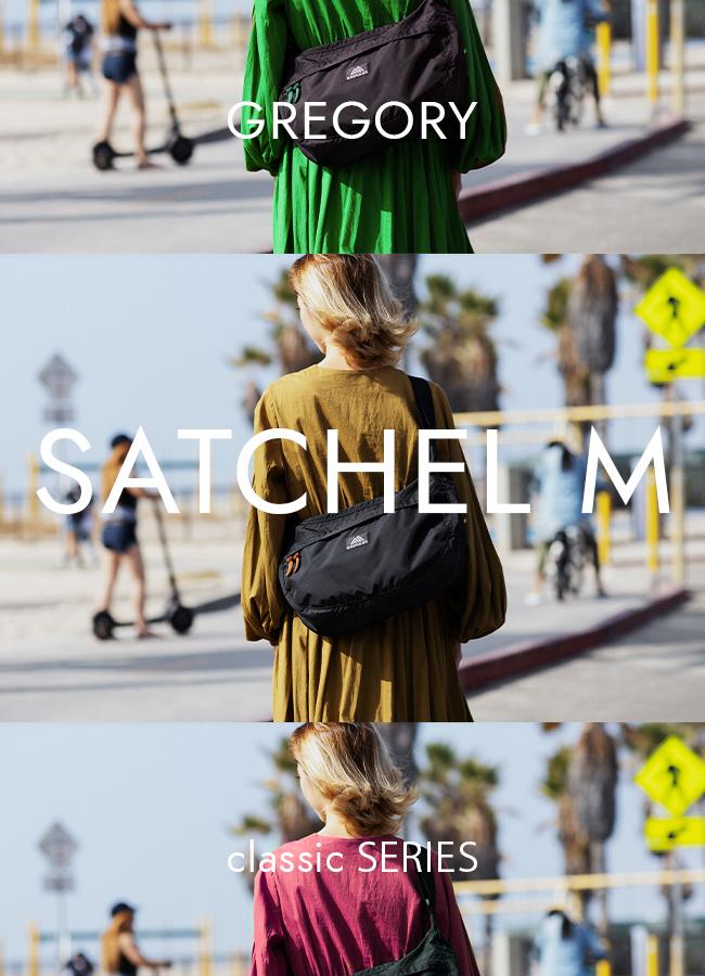 グレゴリー クラシック ショルダーバッグ GREGORY satchel-m